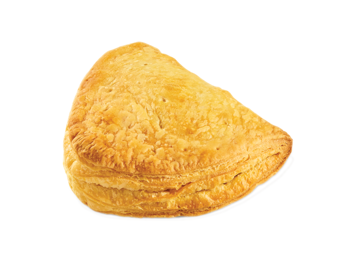 D-shaped pie with mizithra & feta cheese (extra) D-shaped pie with mizithra & feta cheese (extra)