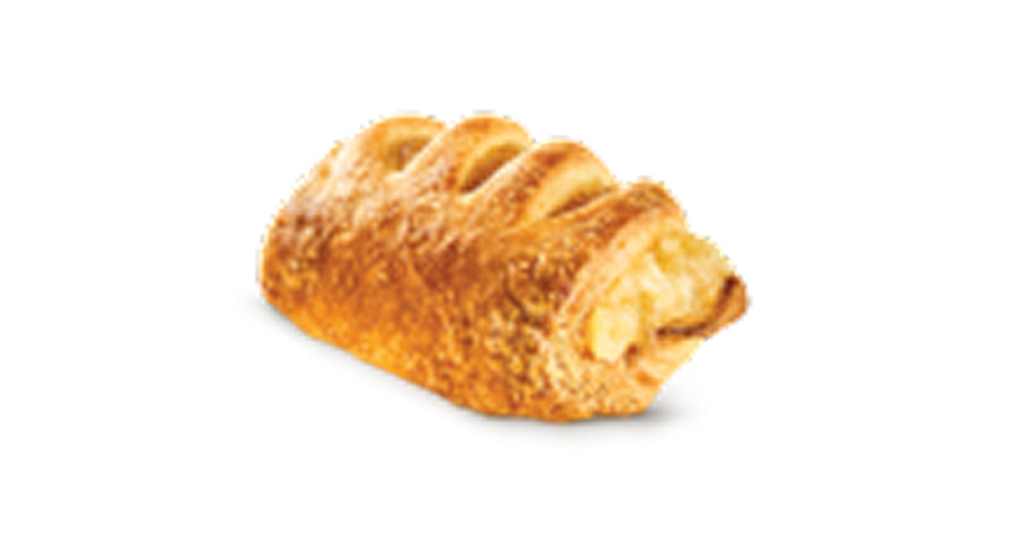 Mini croissant with apple & cinnamon