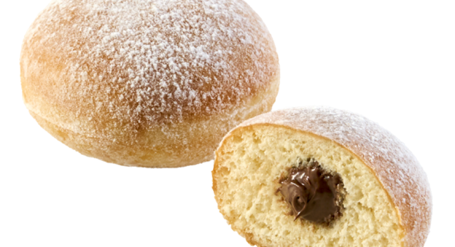 Donut Μίνι πραλίνας-άχνη