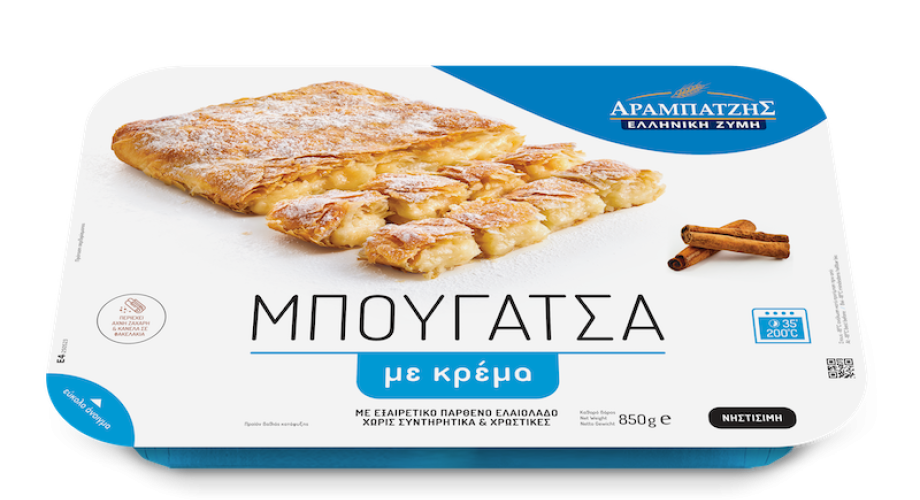 Μπουγάτσα κρέμα νηστήσιμη