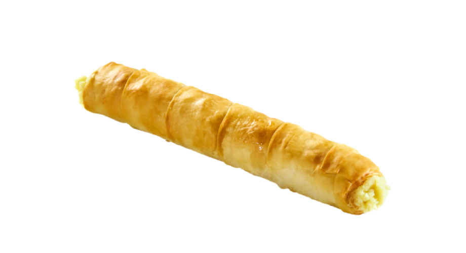 Filo roll with potato
