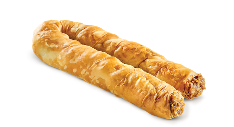 Filo roll with pumpkin