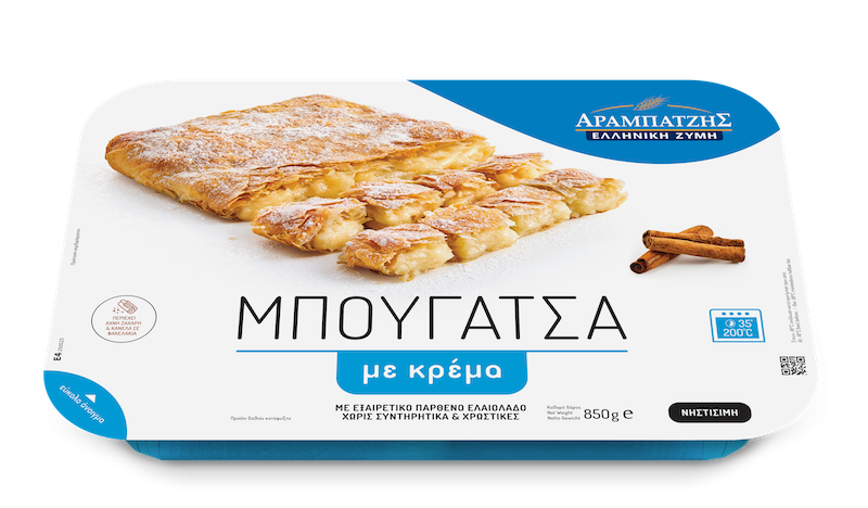 Bougatsa with cream