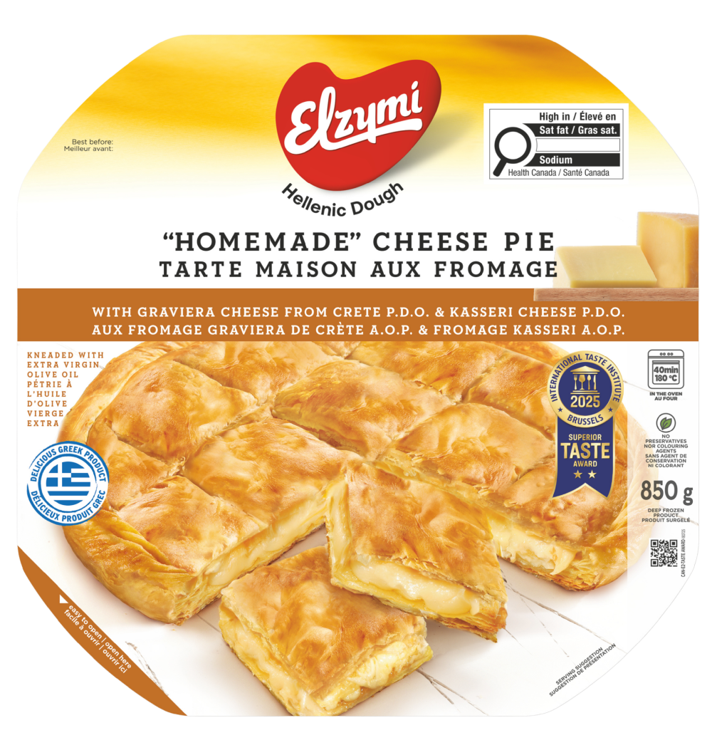 Homemade Cheese Pie with Graviera cheese from Crete P.D.O. & Kasseri cheese P.D.O.