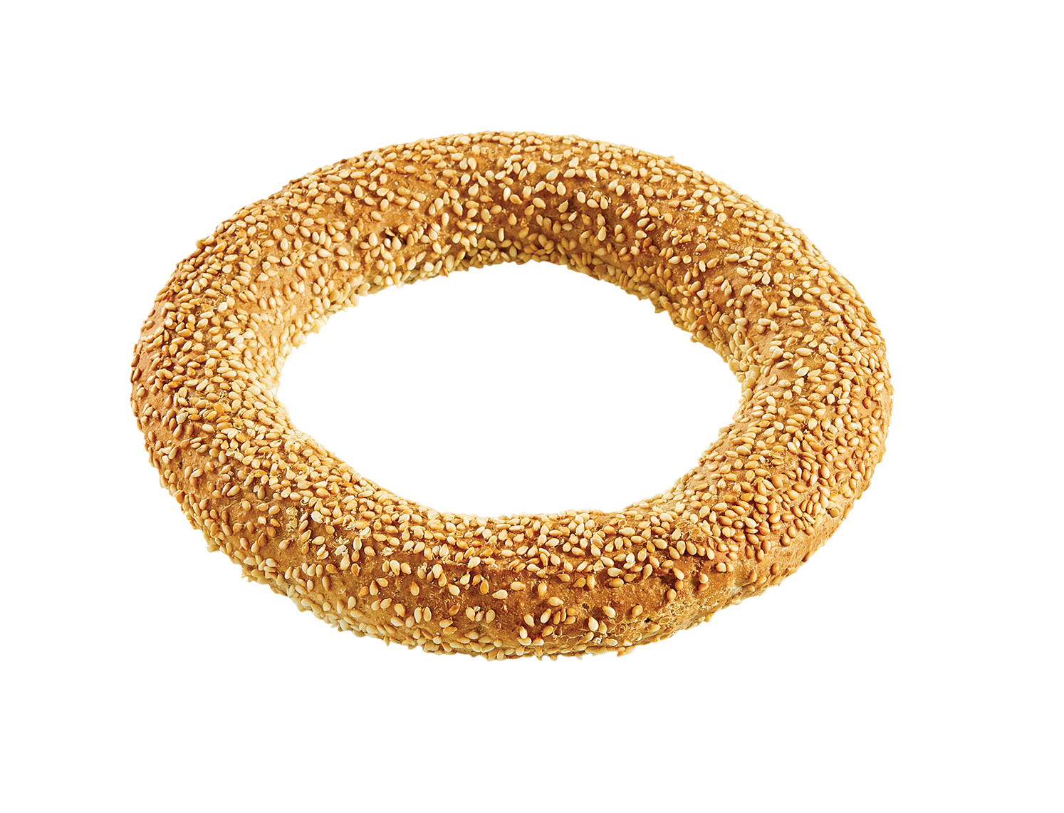 Whole grain round koulouri Thessaloniki