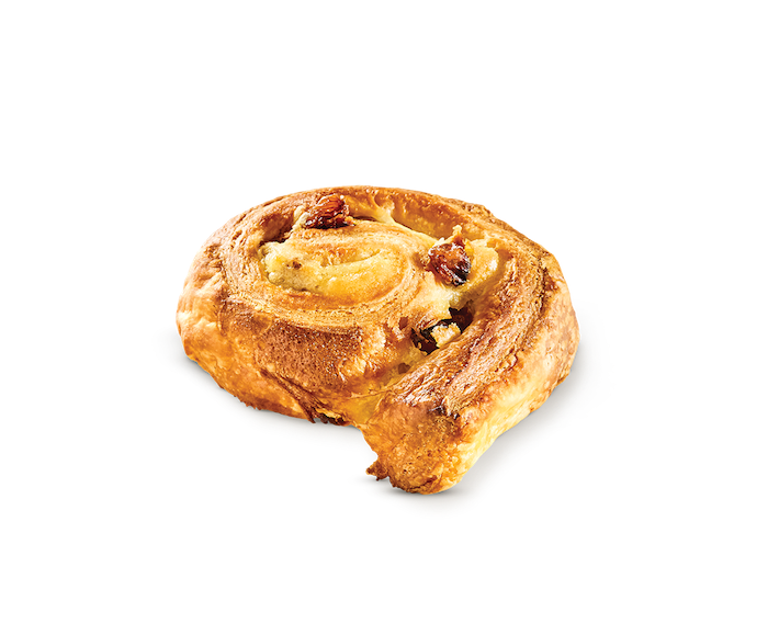 Mini whirl cream - raisins croissant